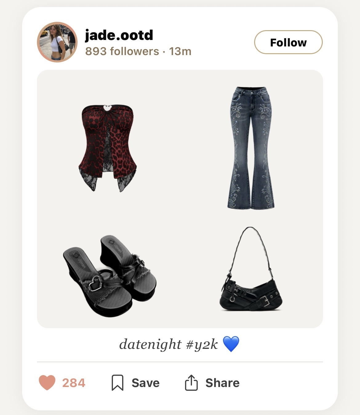 Outfit inspiration from @jade